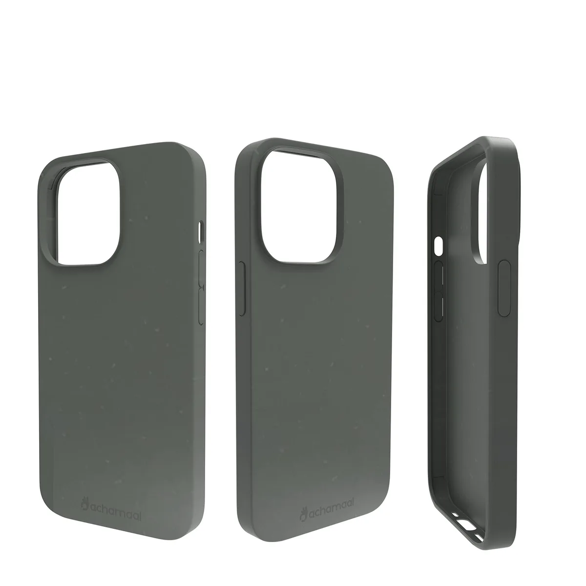  Achamaal iPhone 13 Pro Case Green 6.1" Biodegradable Wheat Straw TPU — product photo