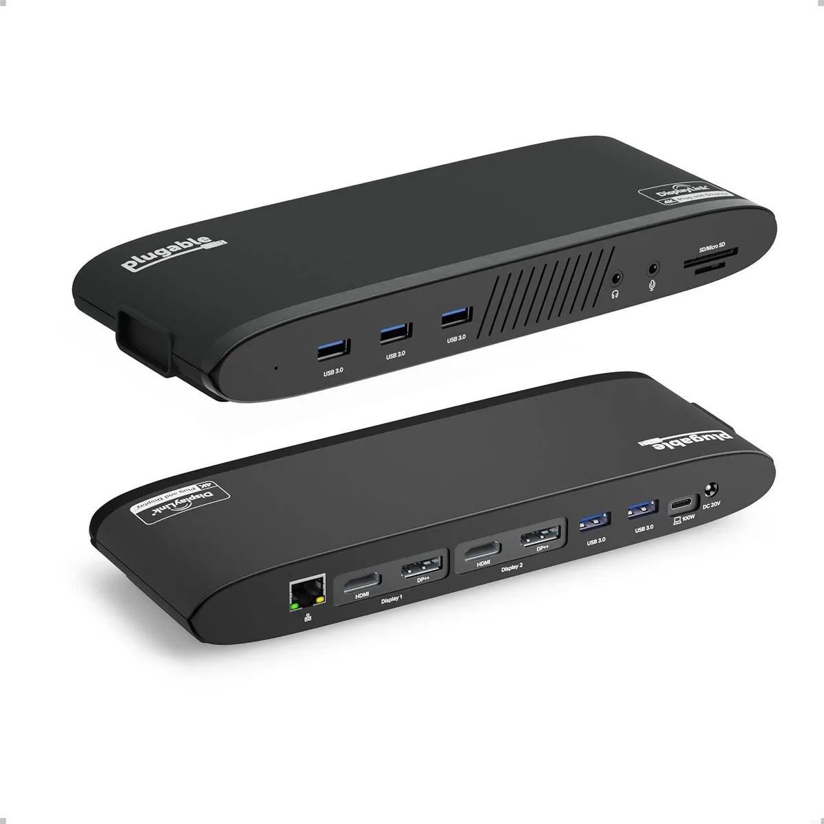 PISKEKAT PISKEKAT 13-in-1 USB-C Docking Station Dual 4K 100W — product photo