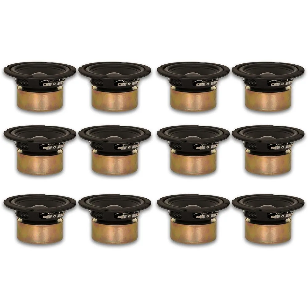 Goldwood Sound, Inc. Goldwood Sound GW-5028/S 12× 5.25" Shielded Woofers 130W 8ohm PA Speakers — product photo