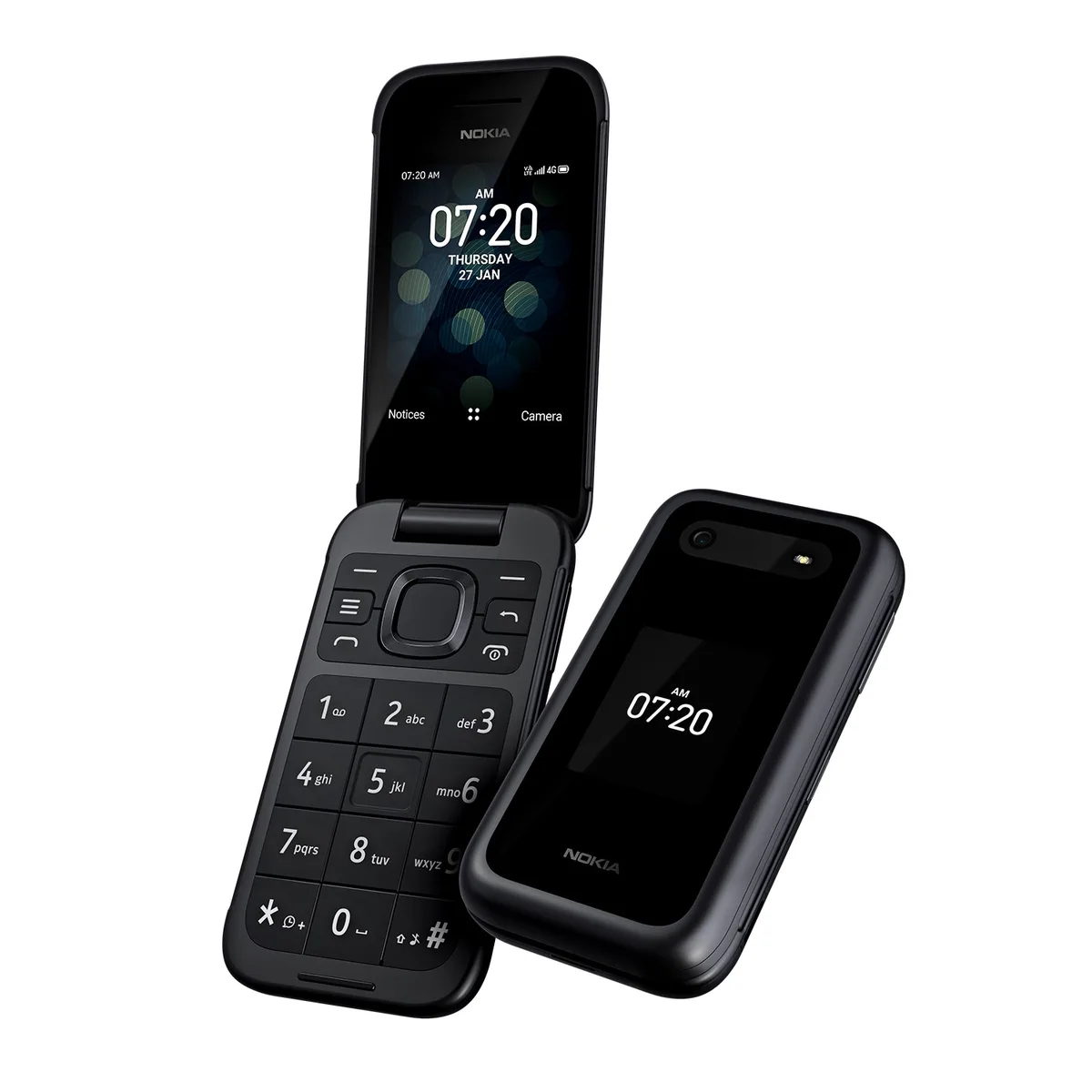 Nokia Nokia PNN100385 2780 Flip 2.8" KaiOS cell phones - unlocked Black — product photo