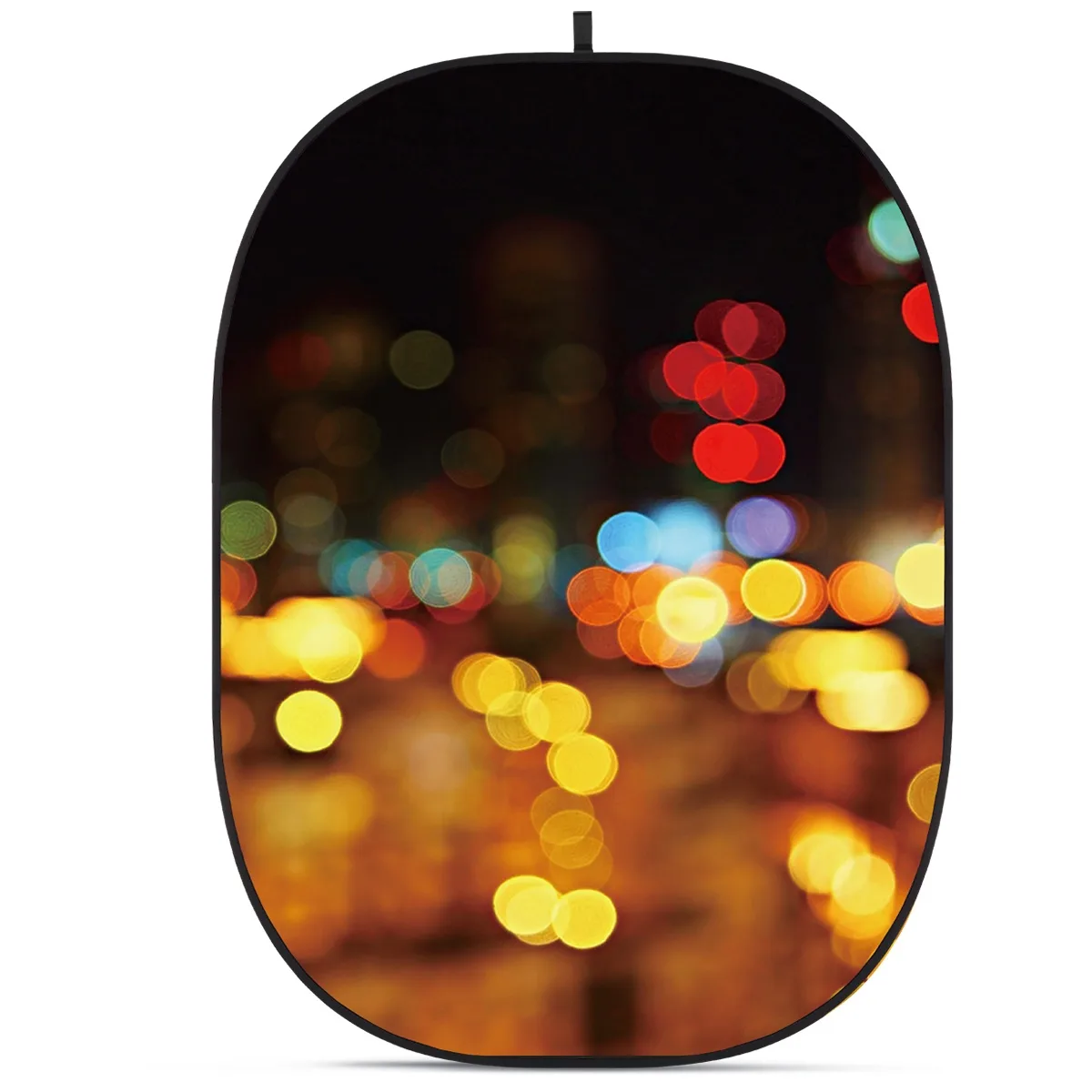 Glow Edge Glow Edge CBA-TB0005 5x6.5' Fabric Collapsible Backdrop Bokeh Textured — product photo