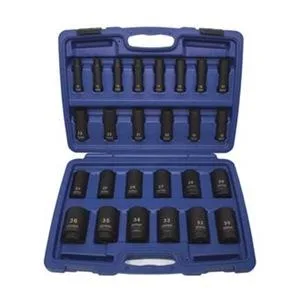 Westward Westward 4PRG7 1/2 in Drive Metric Impact Socket Set 26-Piece — product photo