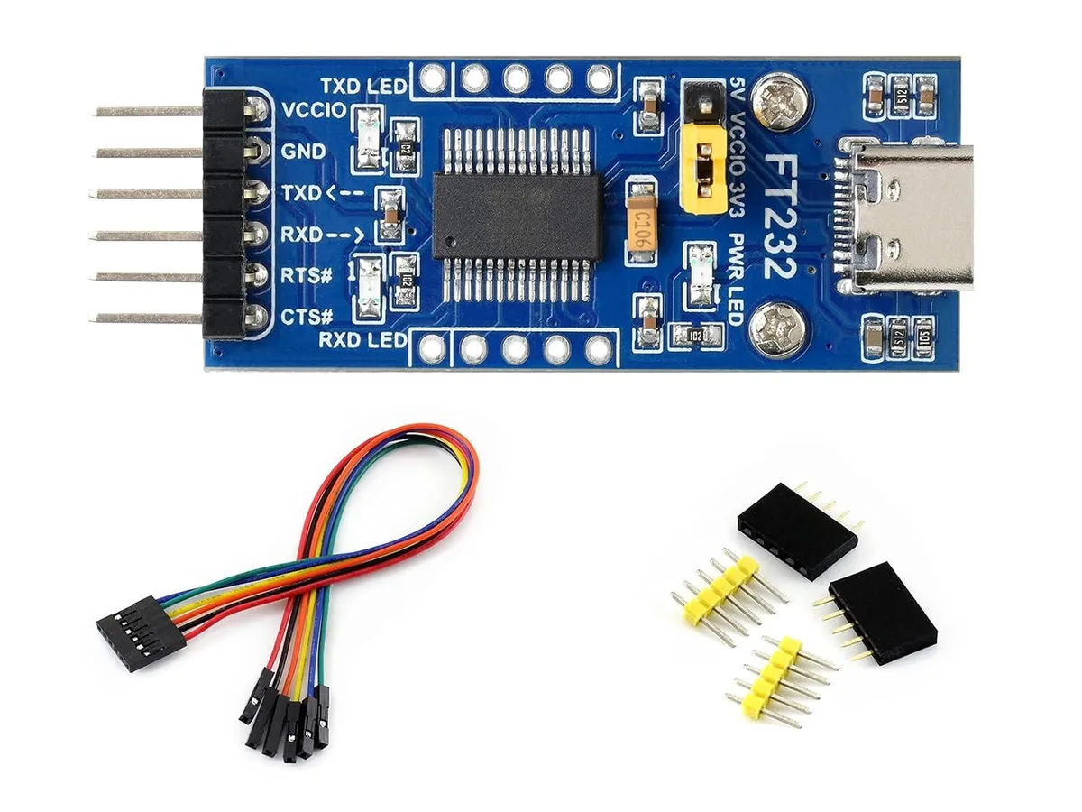 LORDWORLD LORDWORLD FT232 USB UART TTL Converter Type C development board — product photo