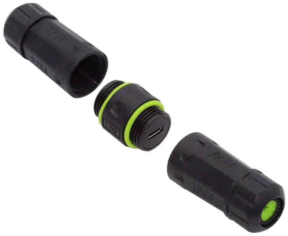 SMUGDESK SMUGDESK IP68 Waterproof USB 3.1 10Gbps Female-to-Female Coupler — product photo
