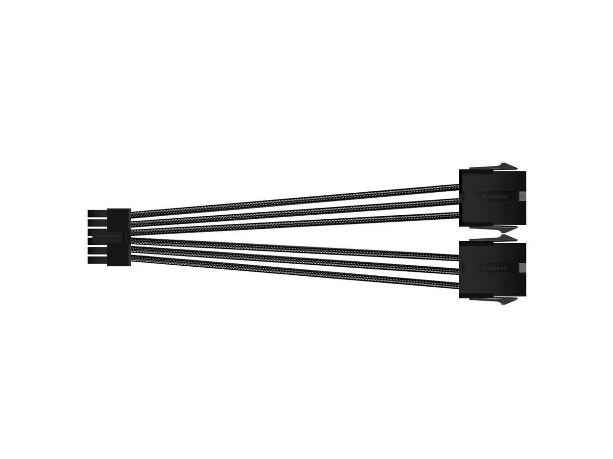 BUCIER BUCIER 12PIN to 2×8PIN Extension Cable Black — product photo