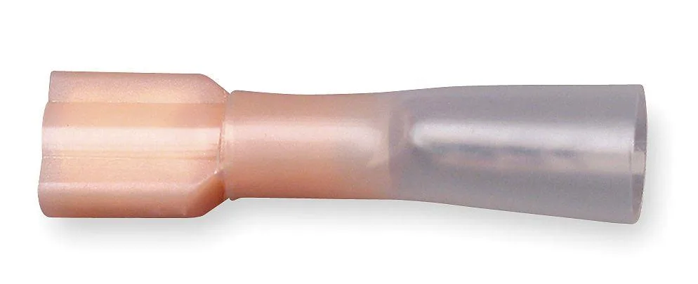 3M 3M MNHU18-250DMIX Male Disconnect Red Heat Shrink PK25 — product photo