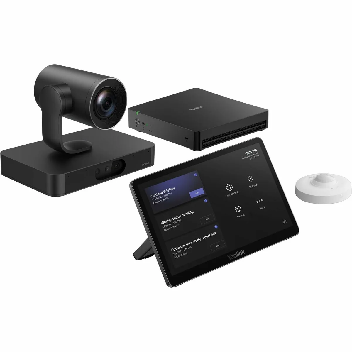 Yealink Network Technology Co., Ltd Yealink Network Technology Co., Ltd 1106798 MVC S80-C5U Microsoft Teams Rooms System conferencing device — product photo