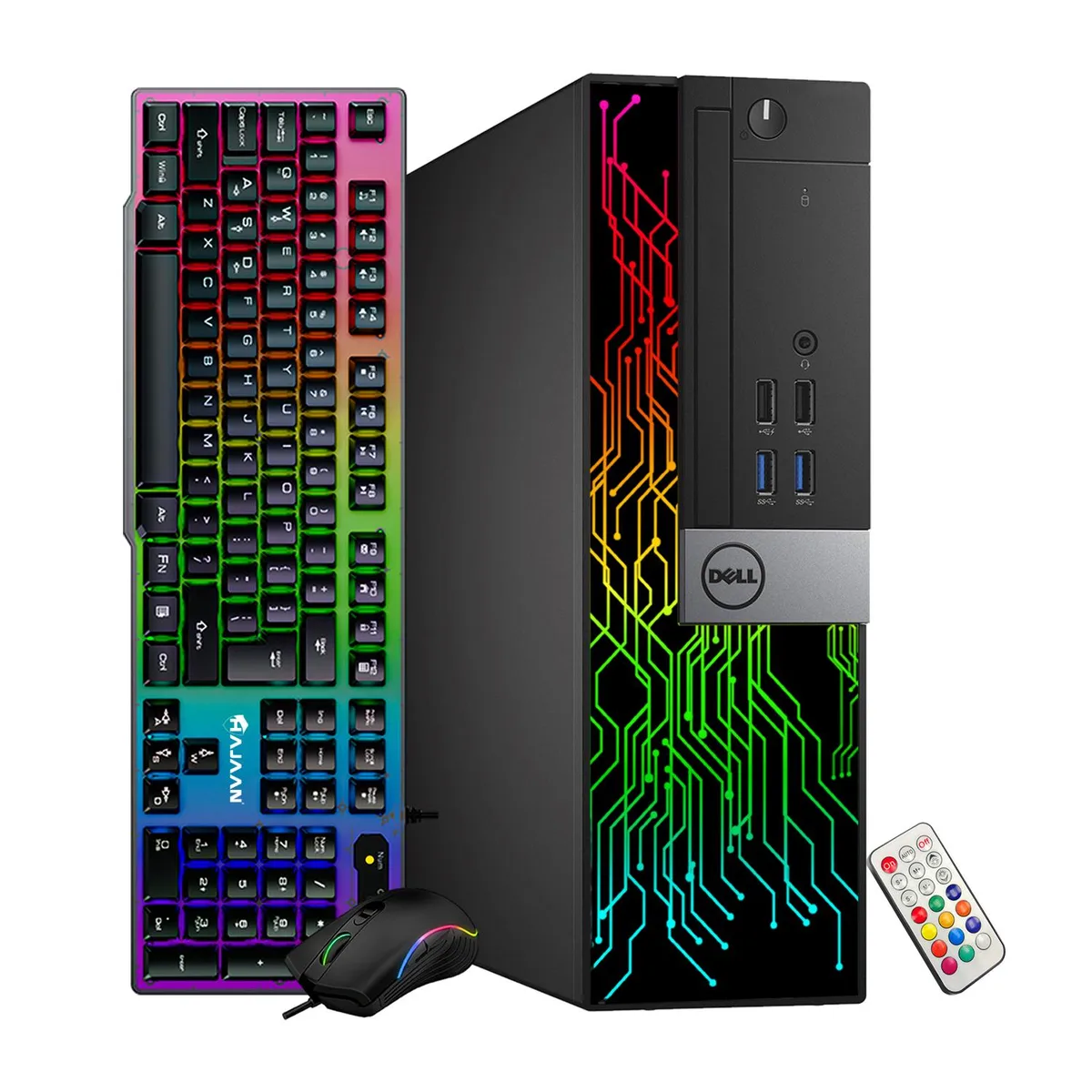 DELL DELL OptiPlex 5060 SFF RGB desktop PC, Intel Core i5-8500 3.0 GHz, 16GB DDR4, 1TB NVMe, Windows 11 Pro — product photo