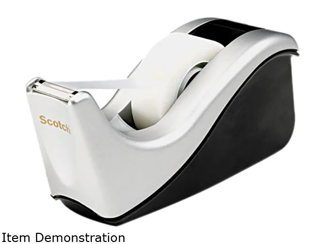 3M 3M C60ST Tape Dispenser 1" Core Black/Silver — product photo