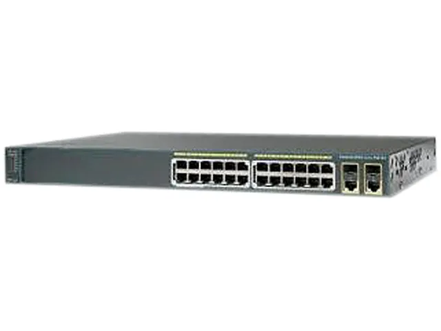 Cisco Systems, Inc. Cisco Systems, Inc. WS-C2960X-24TD-L 24-port 10/100/1000 network switch — product photo