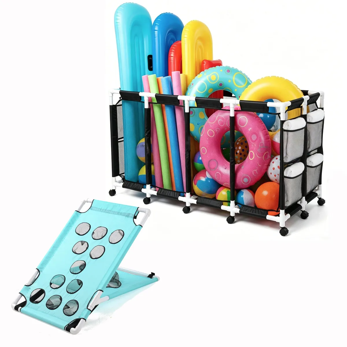 Yescom USA, Inc. Yescom USA, Inc. 06PSBTSG002-4GPVC-03 335 Gallon Toy Storage — product photo