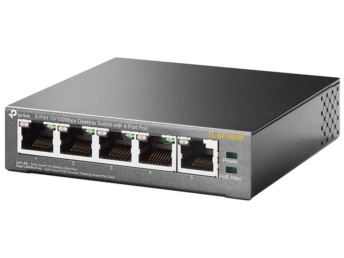 TP-Link TP-Link TL-SF1005P 5-port 10/100Mbps PoE network switch — product photo