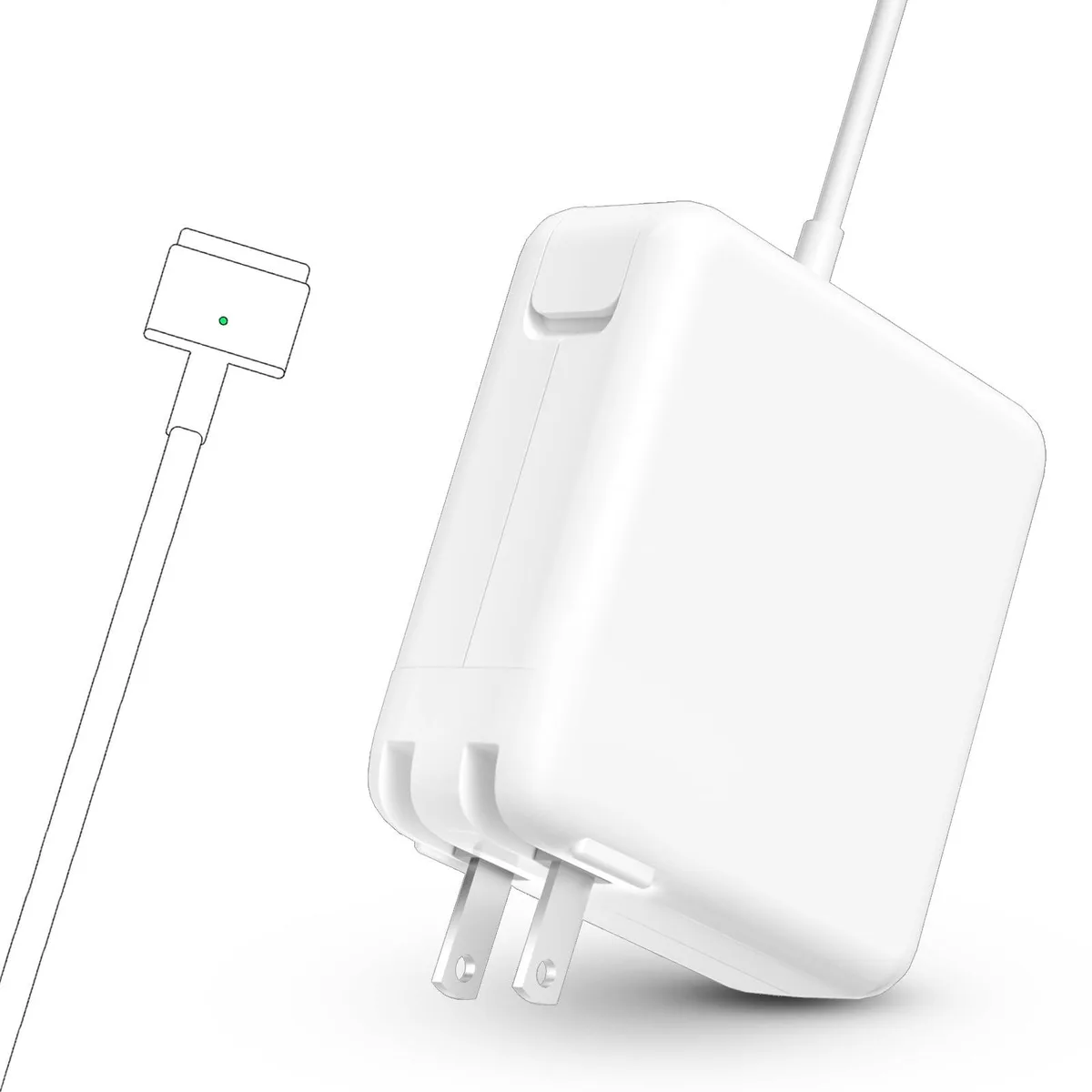 2-Power PA-85W 85W MagSafe 2 T-Tip AC Adapter — product photo