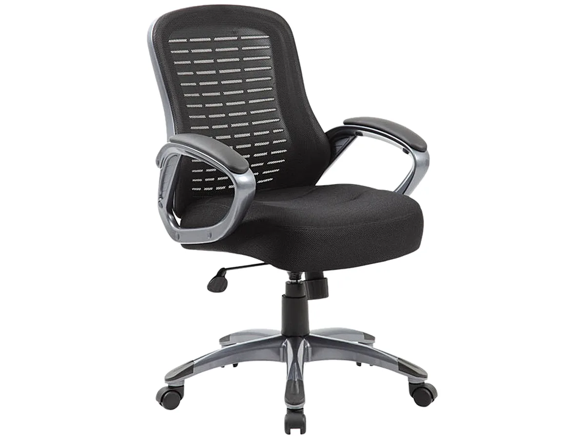 BOSS Office Products BOSS Office Products B6756-BK Mesh Office Chair Black — product photo
