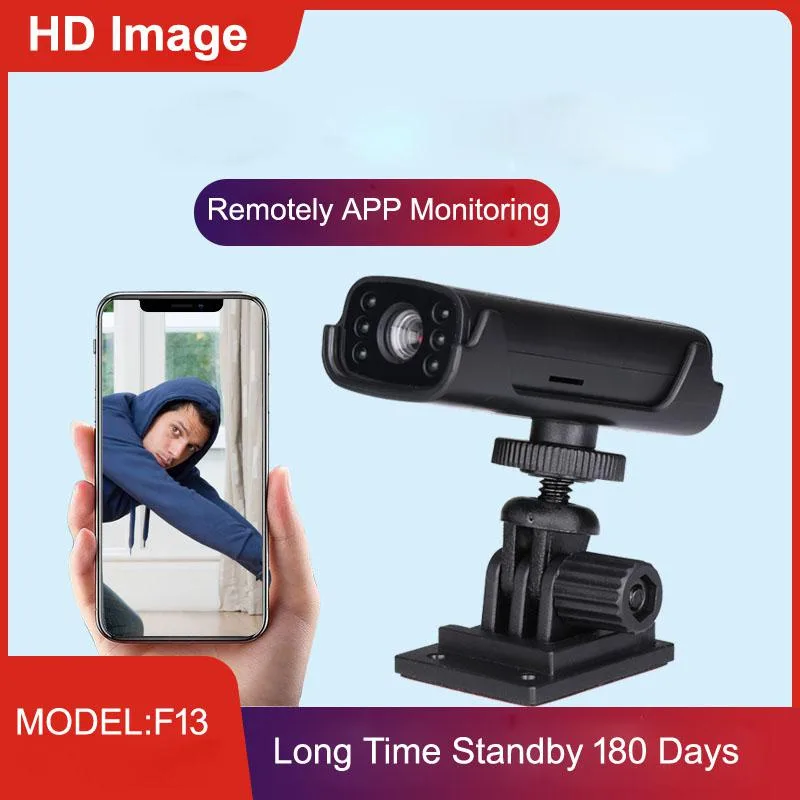 FAIYOU FAIYOU F13 Mini WiFi Security Camera 1080P 140° 180 Day Standby — product photo