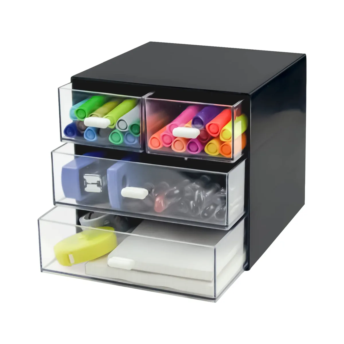 Zuiaso DOD2301061457 4-drawer storage 6.1×6.6×5.7 inch Black — product photo
