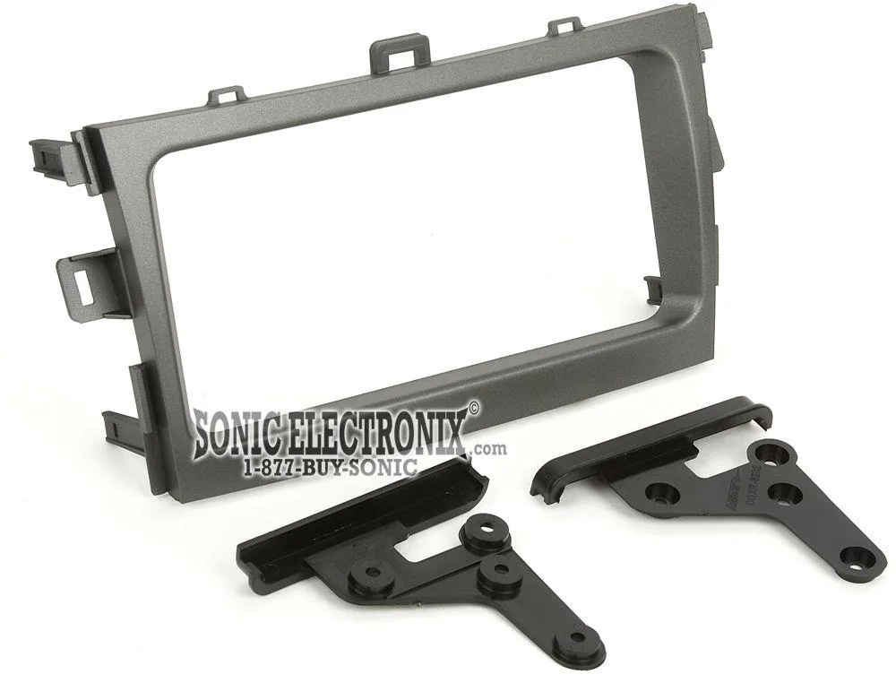 METRA METRA 95-8223S Silver Double DIN Installation Kit for 2009 Toyota Corolla gps accessory — product photo