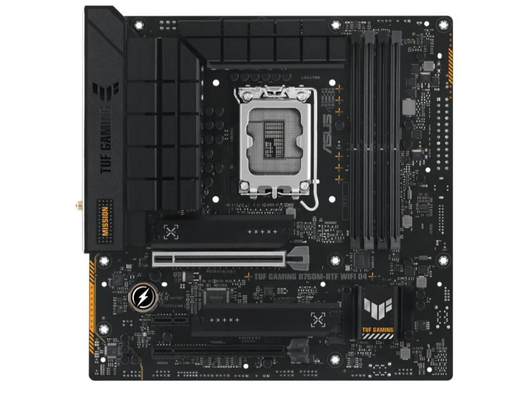 ASUS ASUS TUF GAMING B760M-BTF WIFI D4 Intel motherboard — product photo