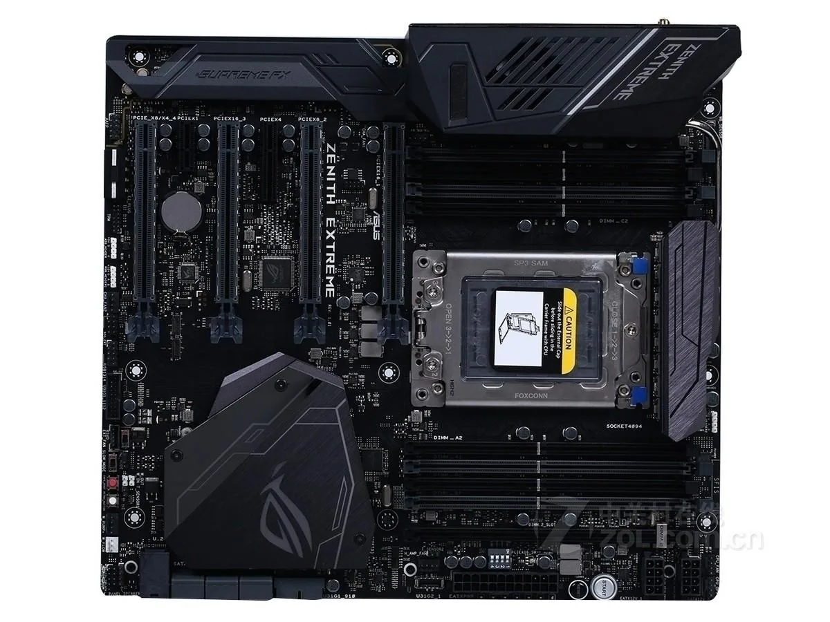 ASUS ASUS ROG ZENITH EXTREME AMD X399 DDR4 128GB E-ATX Motherboard — product photo