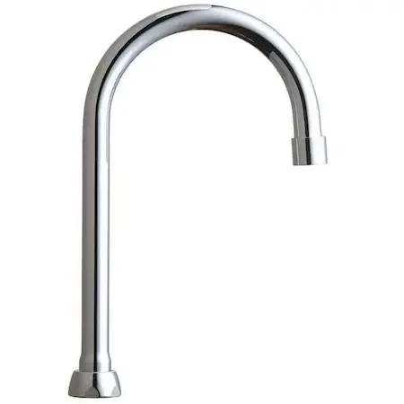 CHICAGO FAUCET COMPANY CHICAGO FAUCET COMPANY GN2BJKABCP Gooseneck Spout Polished Chrome — product photo