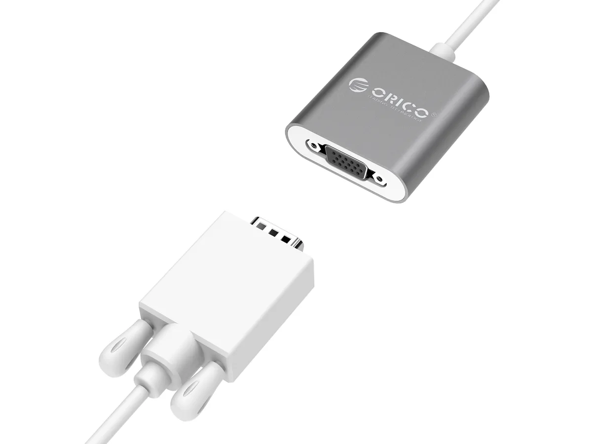 Orico Orico RCV-SV-PRO USB 3.1 Type C to VGA Adapter Gray — product photo