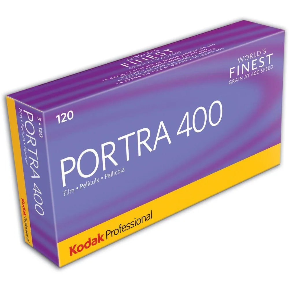 Kodak Kodak Professional Portra 400 Color Negative Film 120 5-Pack — product photo