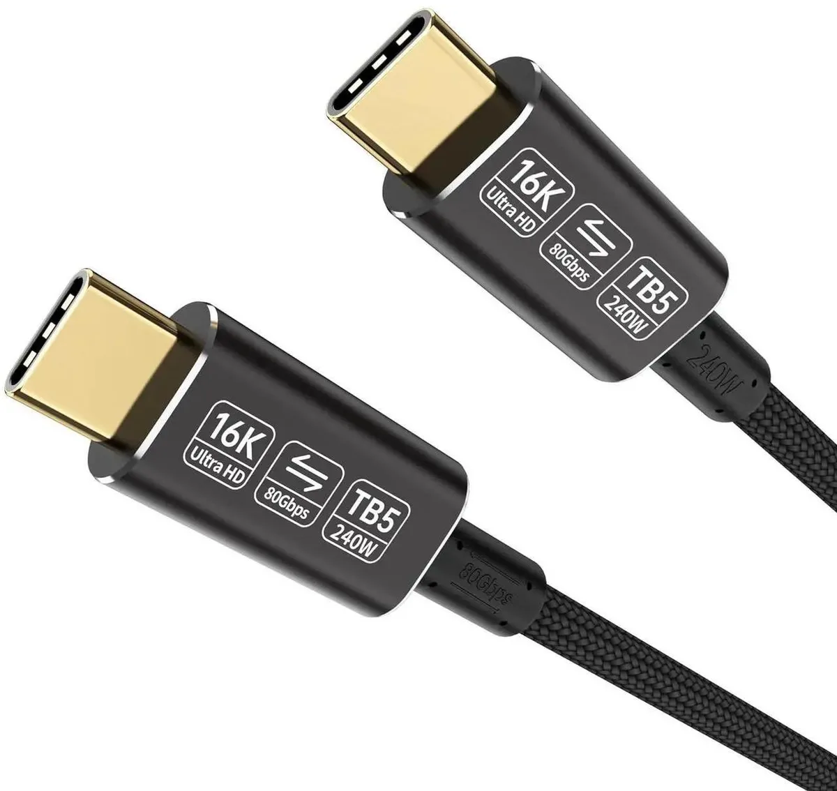 Vszerda Vszerda 6.6 Feet USB 5 Cable, USB-C to USB-C — product photo