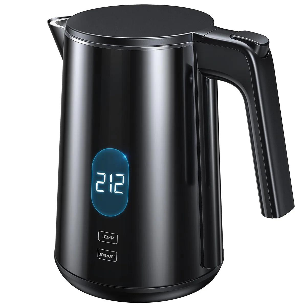  ZKBHOME HB-K185A 1.0L Electric Kettle Black — product photo