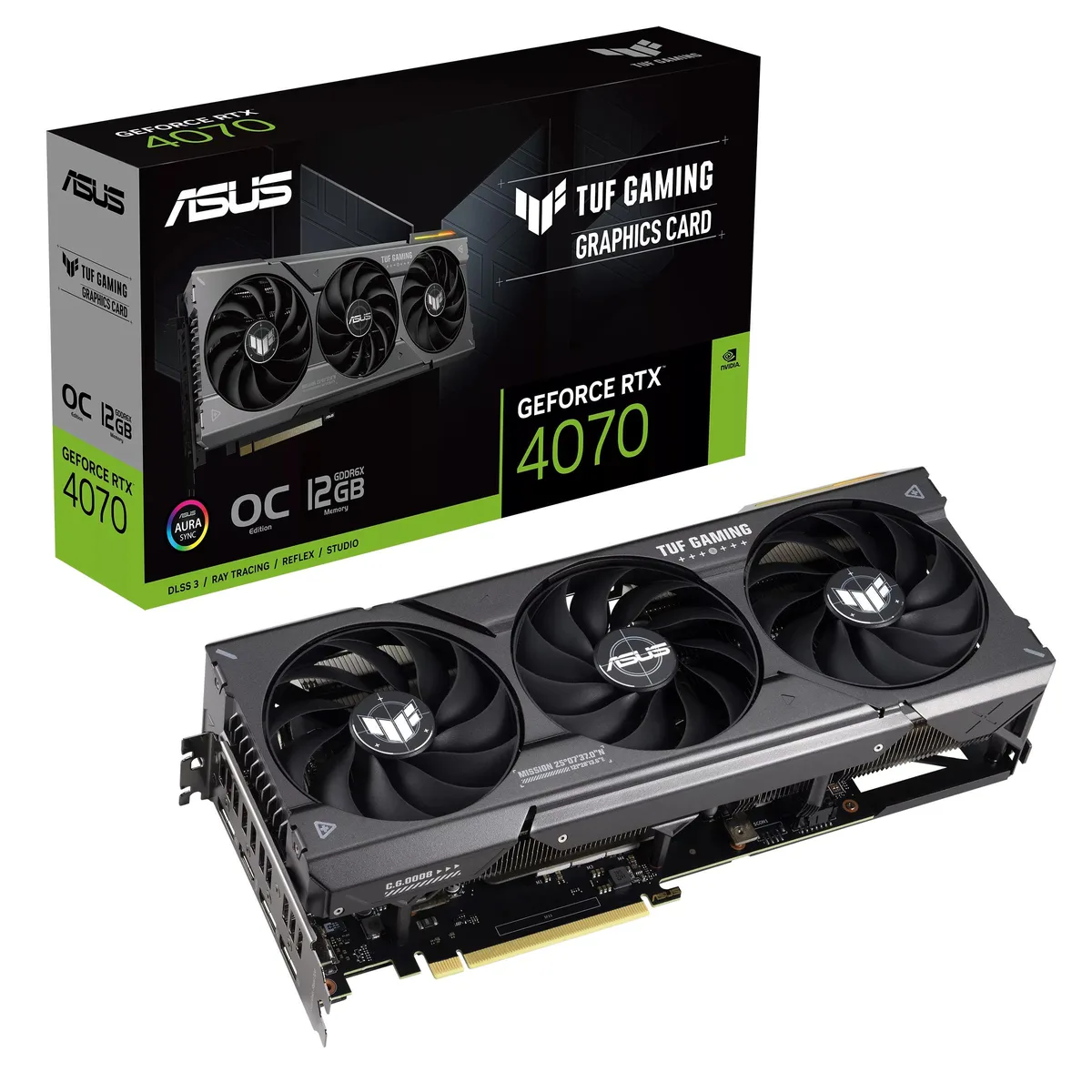 ASUS ASUS PRIME-RTX4070TIS-O16G graphics card — product photo