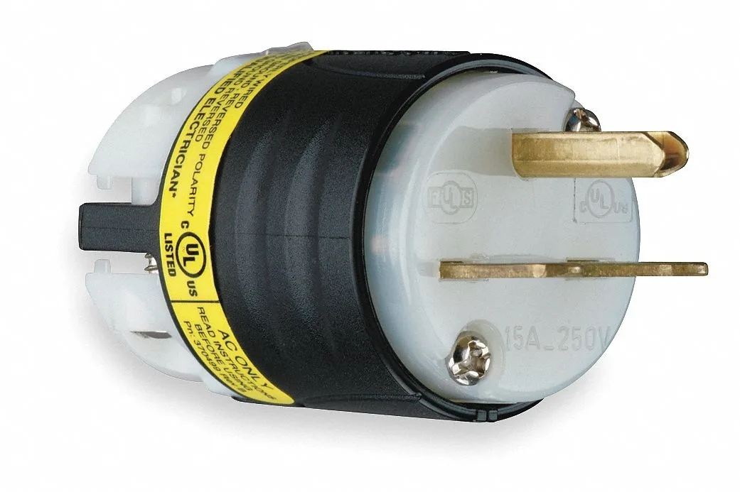 Pass & Seymour Pass & Seymour PS5666XGCM 3-Wire Ground Monitoring Plug 250V 15A — product photo