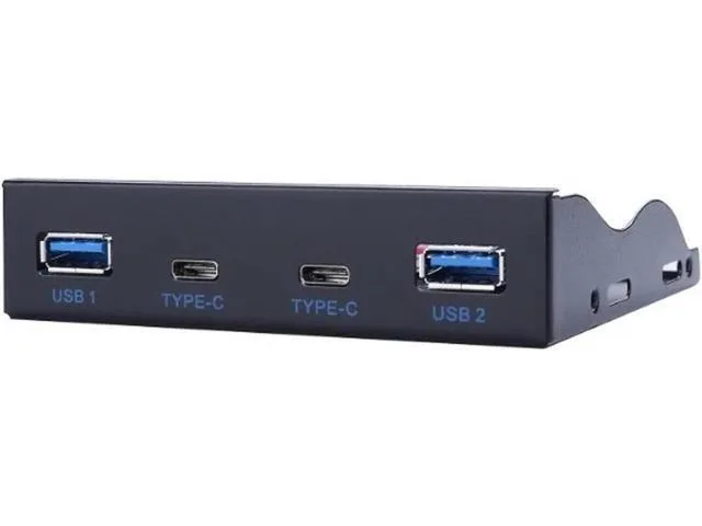 LORDWORLD LORDWORLD Dual 5Gb/s USB 3.1 Type-C + USB 3.0 HUB 19Pin 3.5 Front Panel Floppy Disk Bay — product photo