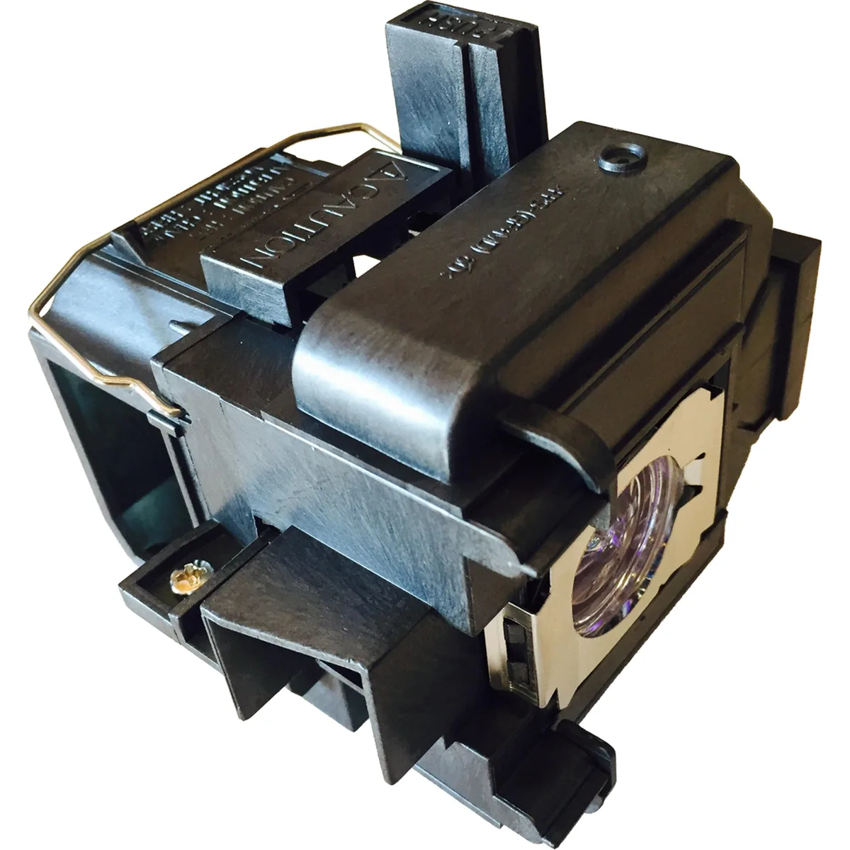 Rectangular projector lamp housing in assorted colours