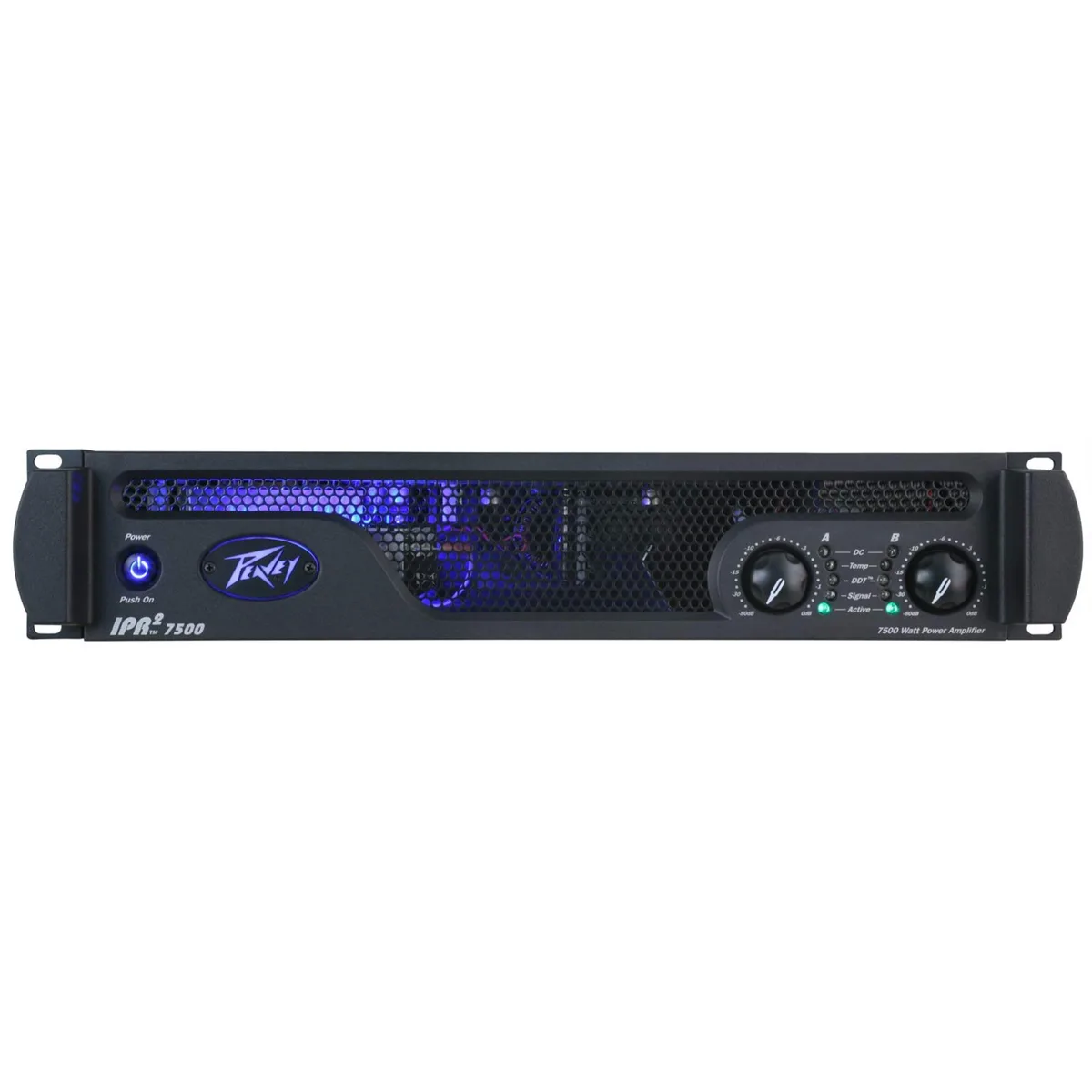 Peavey Electronics Peavey IPR2 7500 2-Channel Power Amplifier with 32 DSP — product photo