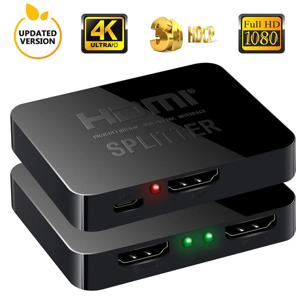 Jansicotek Jansicotek OZF2-1 HDMI Splitter 1x2 4K@60Hz 18.5Gbps — product photo
