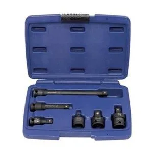 Westward Westward 4PRF9 3/8" Drive Impact Adapter Extension Set SAE 6 pcs Black Oxide — product photo