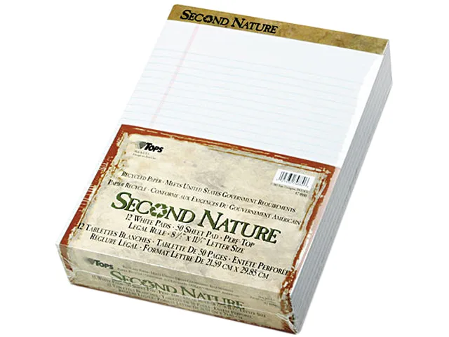 TOPS TOPS 74880 Legal Pad Letter 50-Sheet Dozen — product photo
