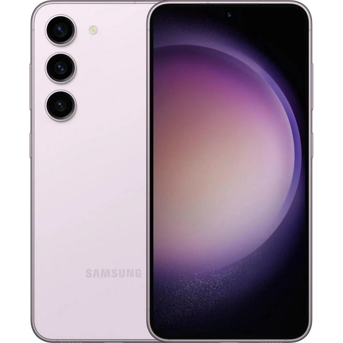 SAMSUNG SAMSUNG Galaxy S23 128GB Lavender cell phones - unlocked — product photo