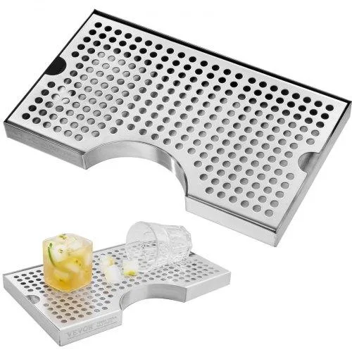 VEVOR VEVOR Beer Drip Tray 304 Stainless Steel 300x180mm — product photo