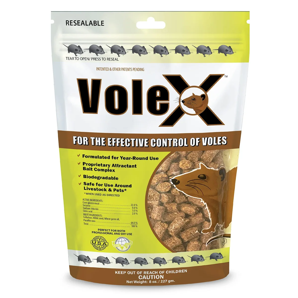  MouseX 620205 VoleX Pellets 8oz — product photo