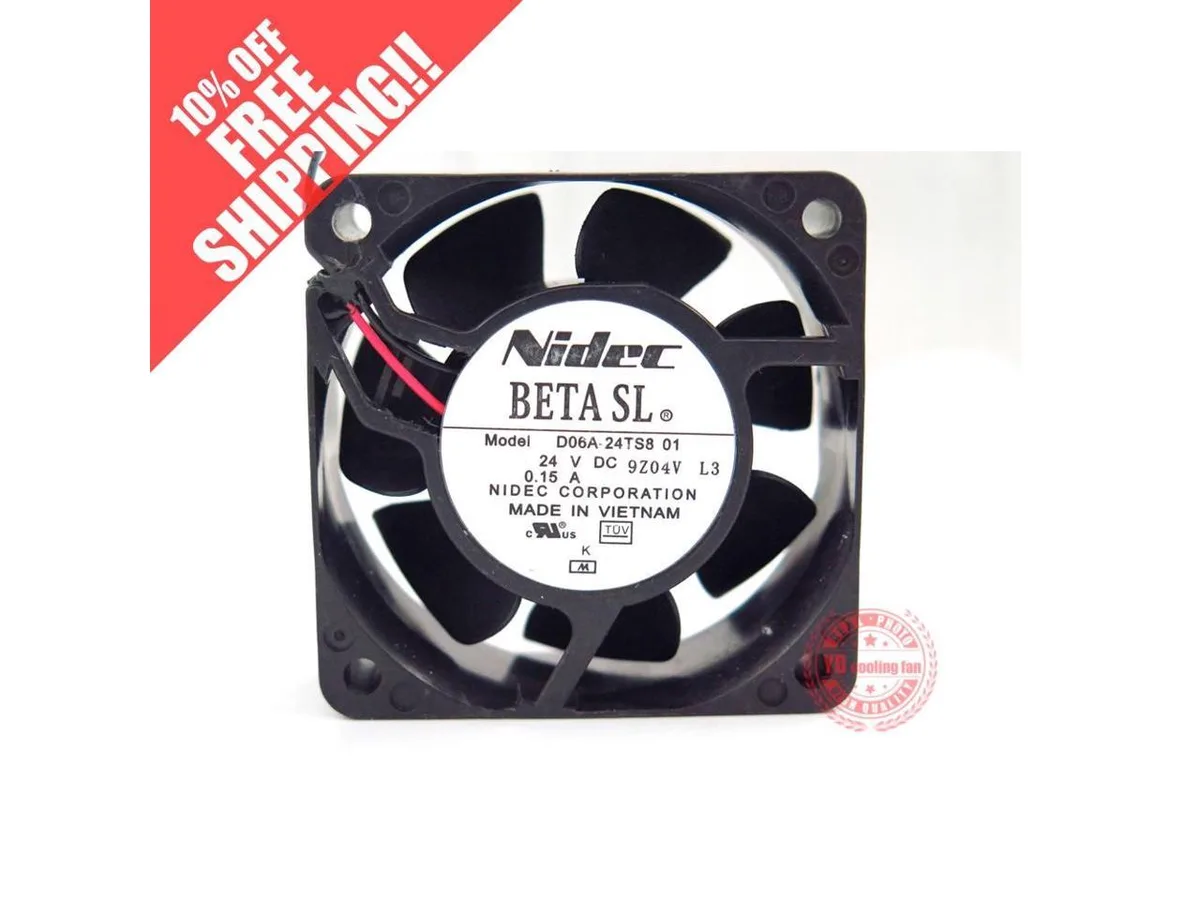 Fans Fans 24 V DC 0.15 A 6025 case fan — product photo