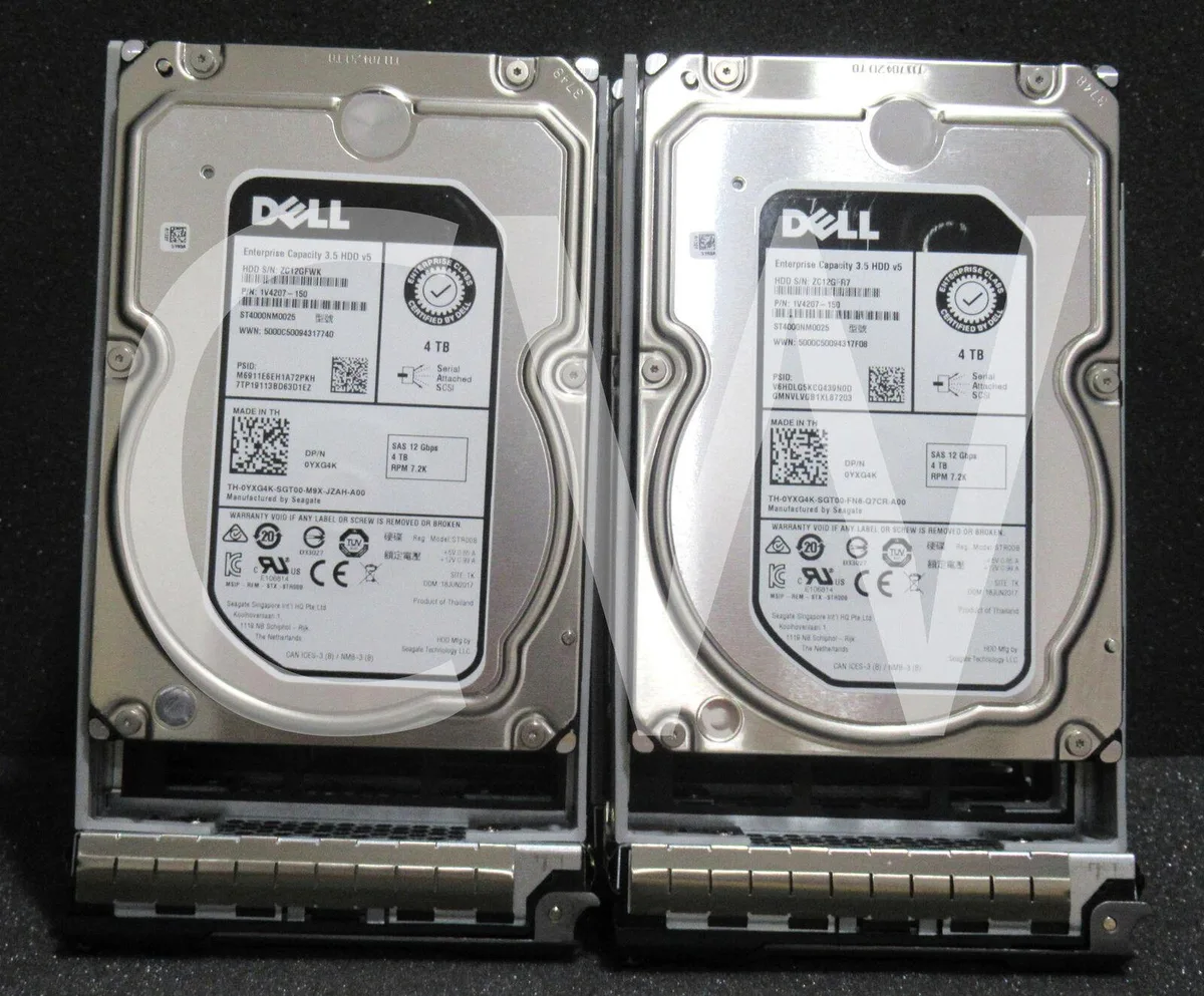 DELL DELL ST4000NM0025 4TB 7.2K RPM 12Gb/s 3.5" SAS internal hard drive — product photo