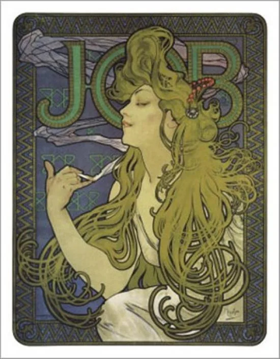 Alphonse Mucha poster print 11 by 14 inches on heavy paper