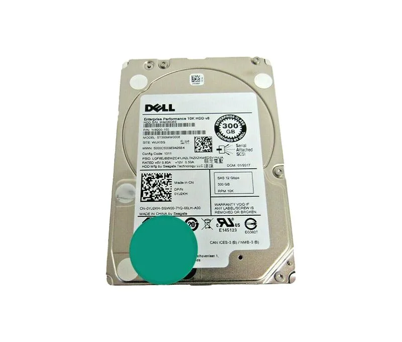 Seagate Seagate Performance 10K.8 300GB 10000RPM SAS 12Gb/s 128MB Cache 2.5-inch internal hard drive — product photo