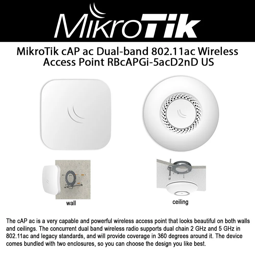 Mikrotik Mikrotik RBcAPGi-5acD2nD access point — product photo
