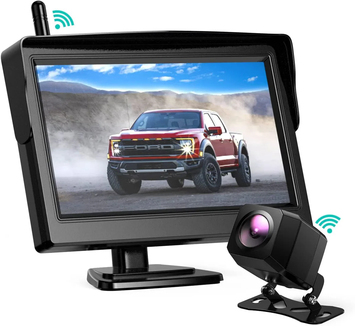 ENVEL ENVEL Wireless Backup Camera System 4.3 Inch Monitor IP69 152° View — product photo