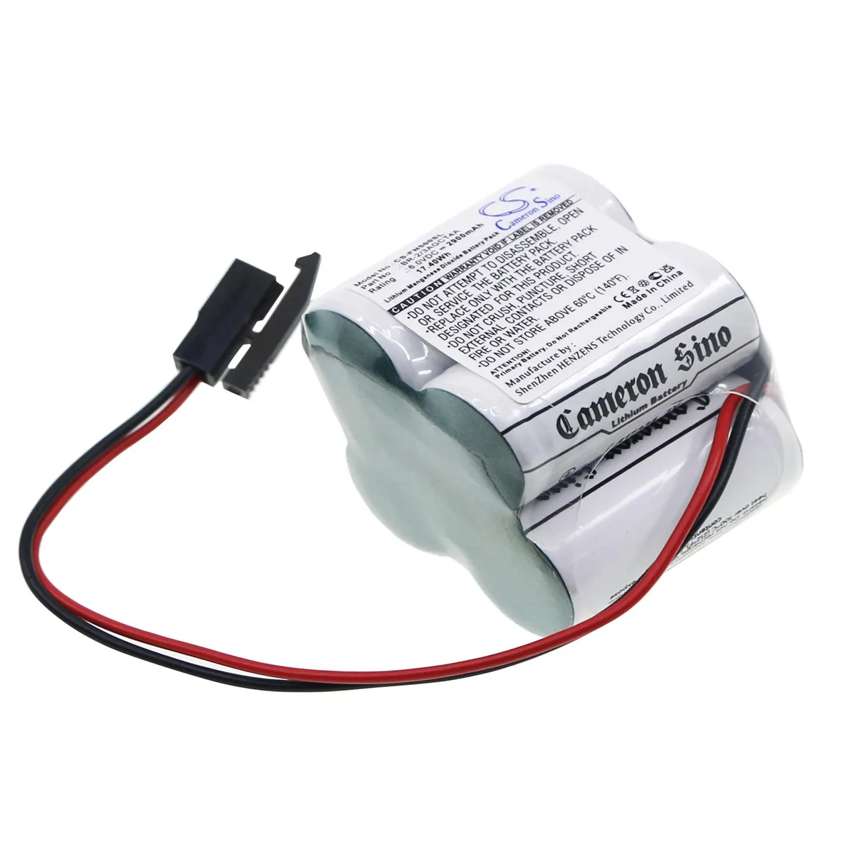 Cameron &amp; Co Cameron &amp; Co DS-CS-FN500SL 6.0V 2.9Ah Li-MnO2 standard battery — product photo