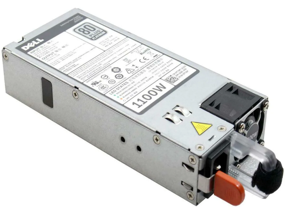 DELL DELL 1100W server power supply T320 T420 T620 R520 R620 R820 0NTCWP — product photo