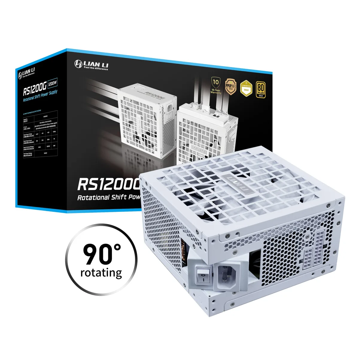 Lian Li Lian Li RS1200G.WH 1200 W power supply — product photo