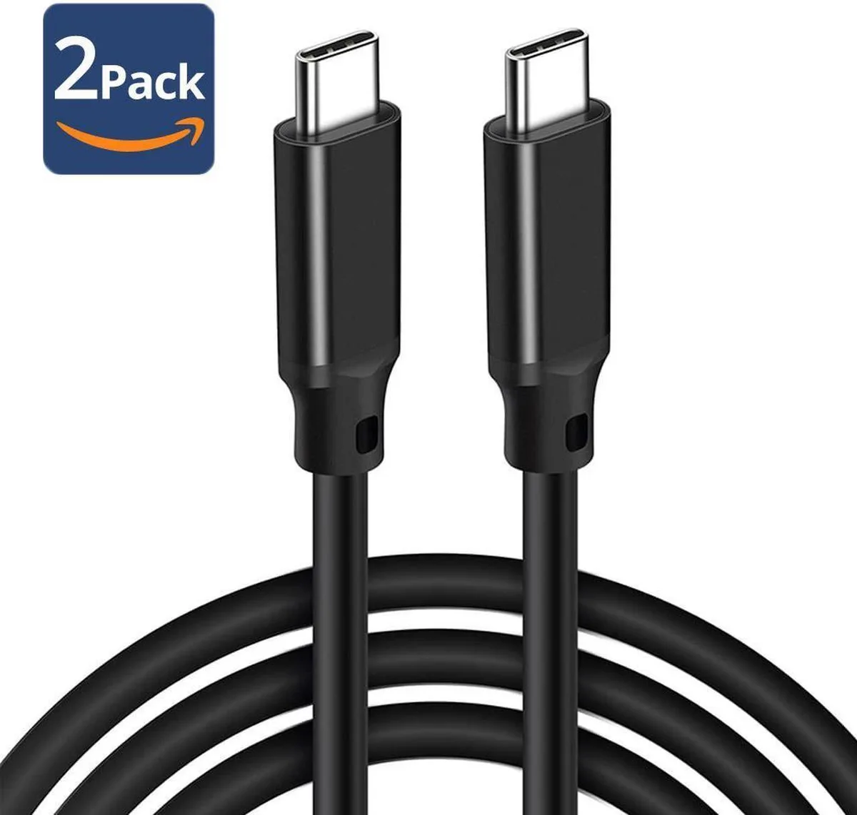 SMUGDESK SMUGDESK PD100W USB C Cable 3.3FT 2 Pack 20Gbps 100W 4K 60Hz — product photo