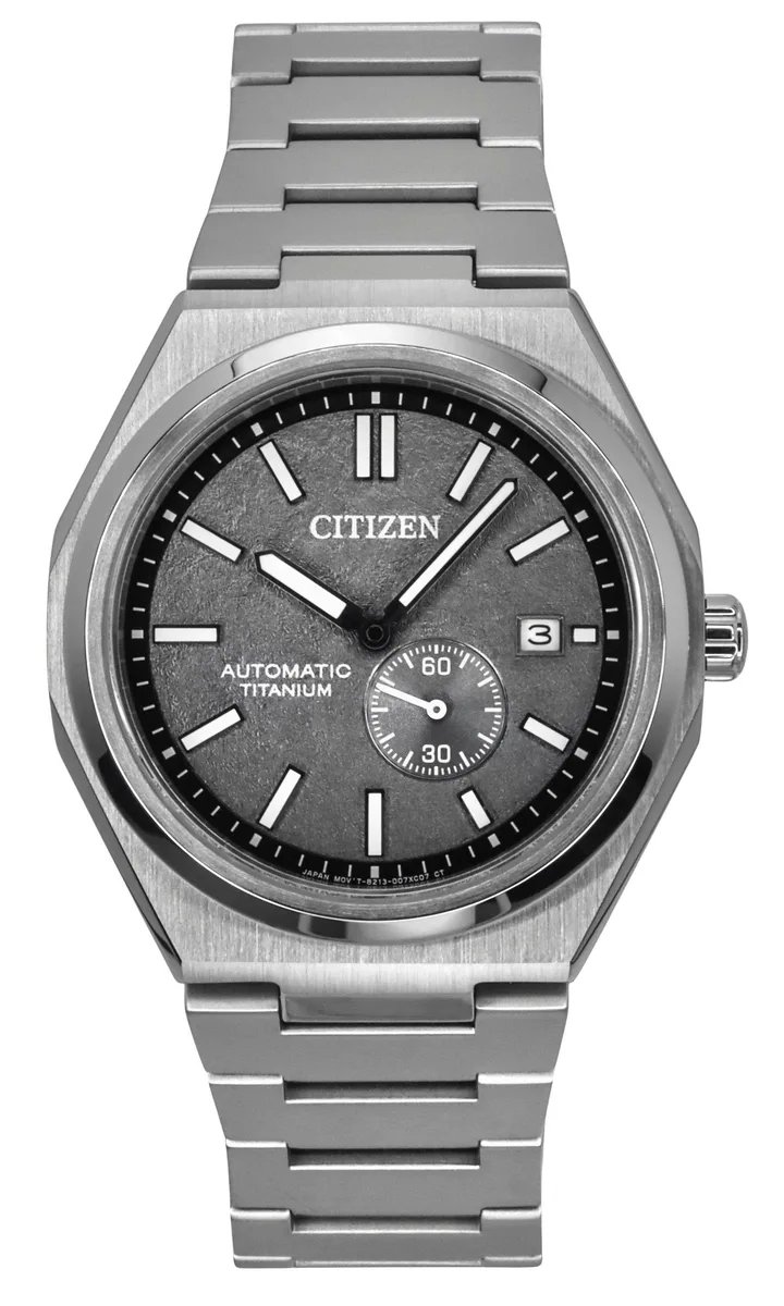 Citizen Citizen Zenshin Super Titanium Grey Dial Automatic NJ0180-80H 100M Watch — product photo